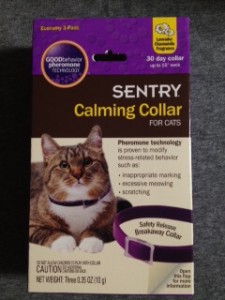 Sentry brand Calming Collar for Cats