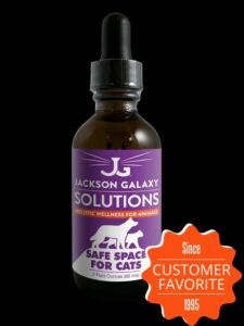 Bottle of Jackson Galaxy Safe Space For Cat Drops