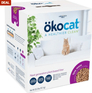 Okocat Wood Clumping Cat Litter